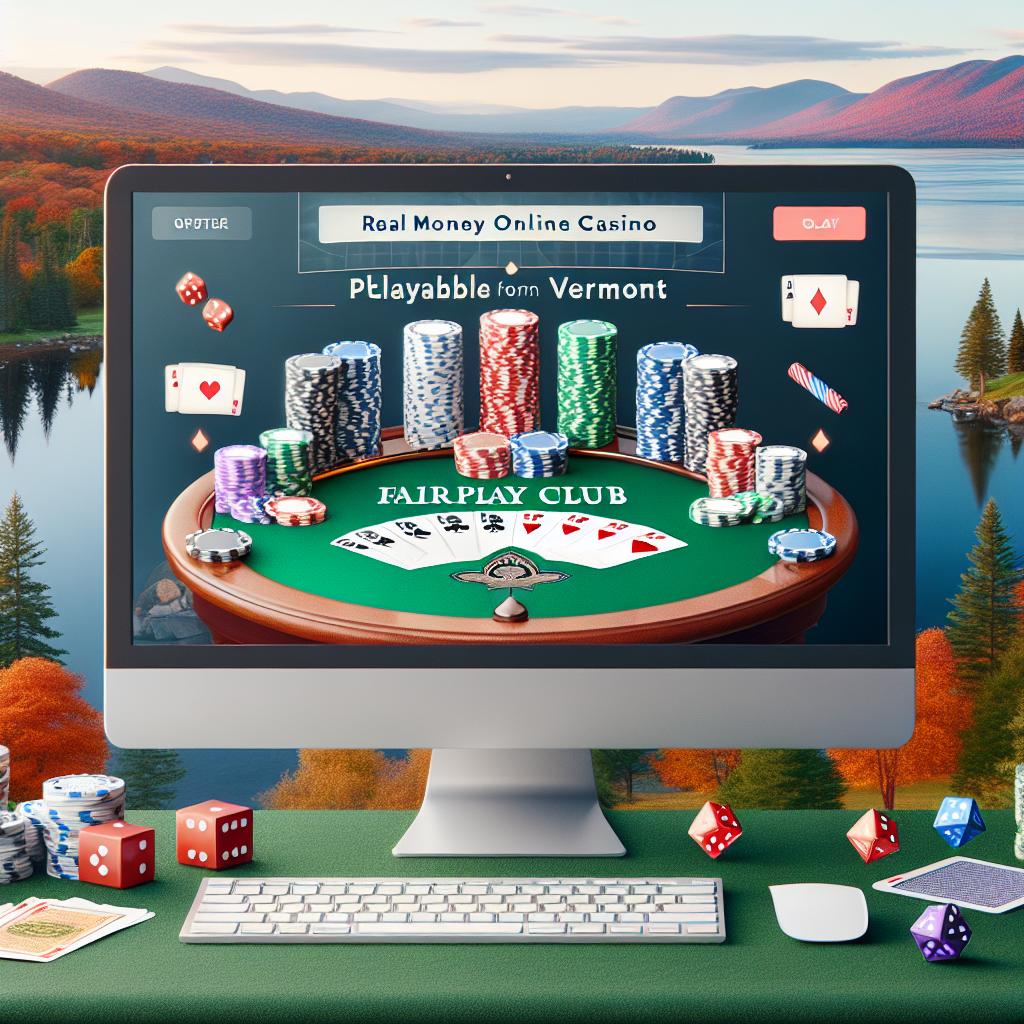 Vermont Online Casinos for Real Money at FairPlay Club